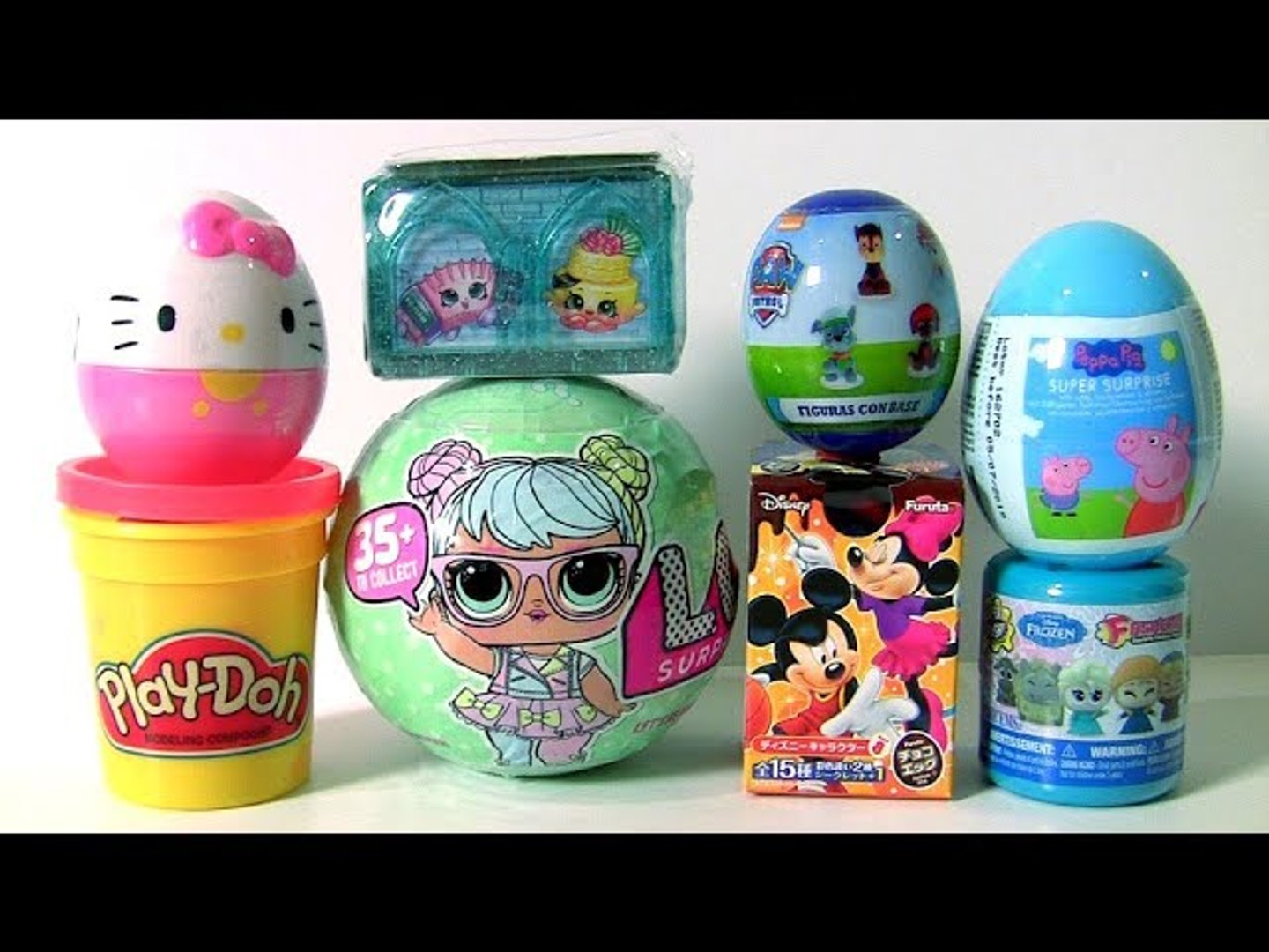 Play Doh Surpresa LOL Series 2 Hello Kitty Fashems TOYS SURPRISE by Funtoys  - video Dailymotion