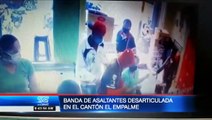 Policía Nacional desarticuló a peligrosa banda de asaltantes en El Empalme, Guayas