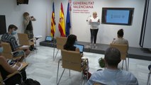 La consellera valenciana de Salud, Ana Barceló, en rueda de prensa