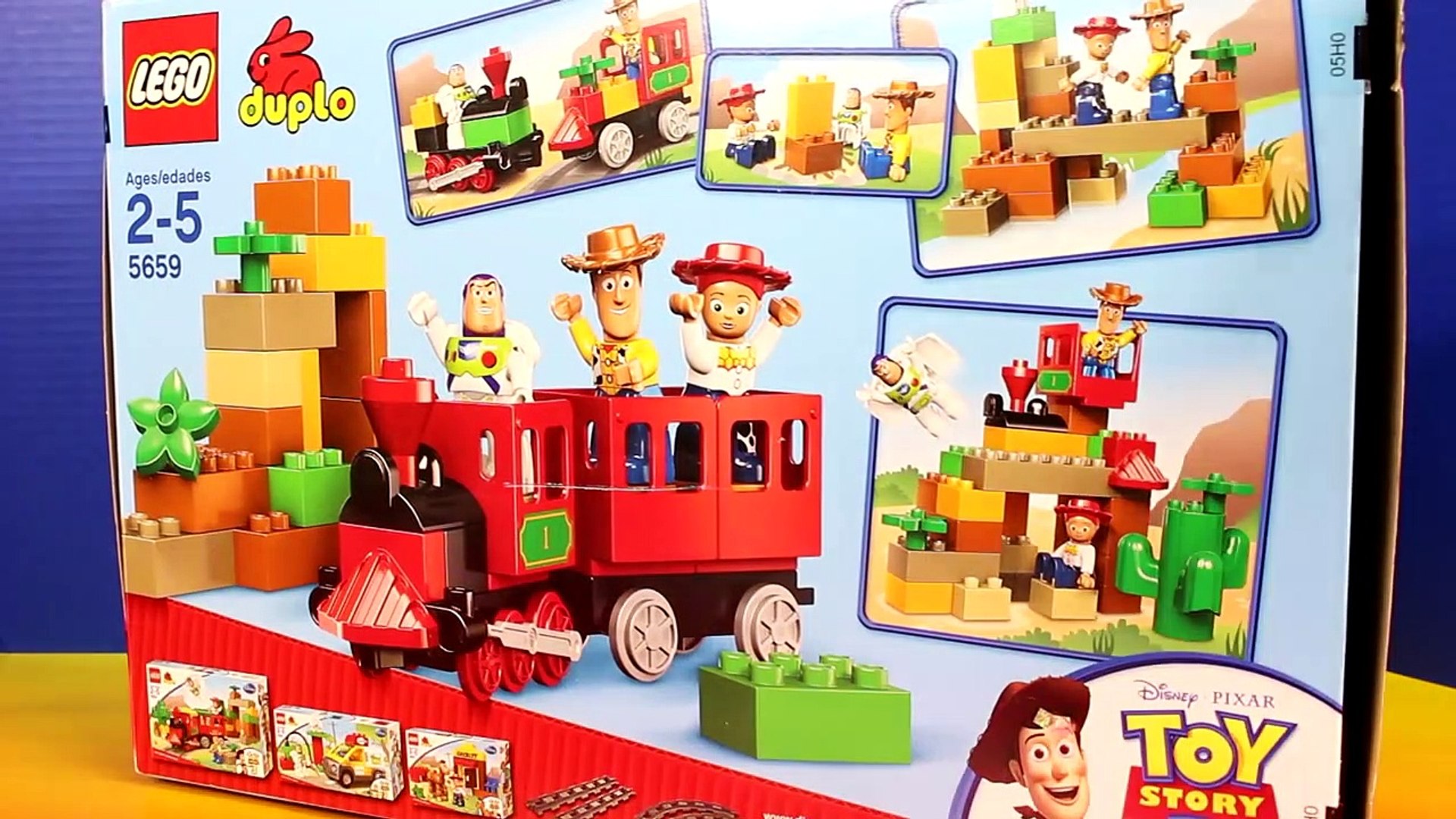 Disney Lego Duplo Toy Story 3 Great Train & Sheriff Station Woody Bullseye  Buzz Lightyear McQueen - video Dailymotion