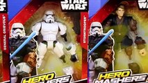 Disney Star Wars Hero Mashers Stormtrooper Darth Vader Anakin Skywalker General Grievous Get Mashed
