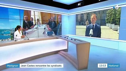 Matignon : Jean Castex rencontre les partenaires sociaux