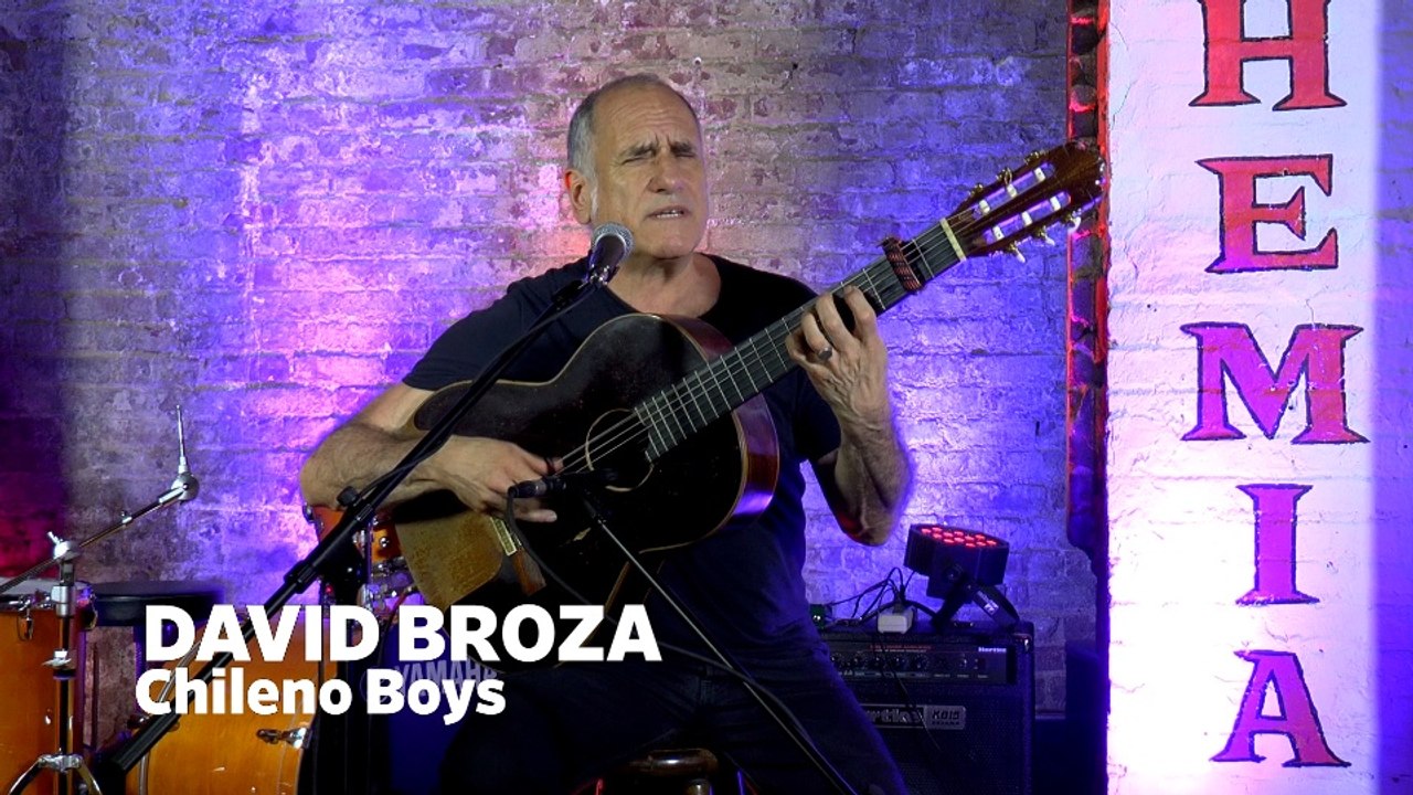 Dailymotion Elevate: David Broza - The Chileno Boys live at Cafe Bohemia, NYC
