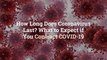 How Long Does Coronavirus Last? What to Expect if You Contract COVID-19