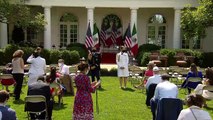 Donald Trump hosts Mexican president Andrés Manuel López Obrador at the White House – watch live