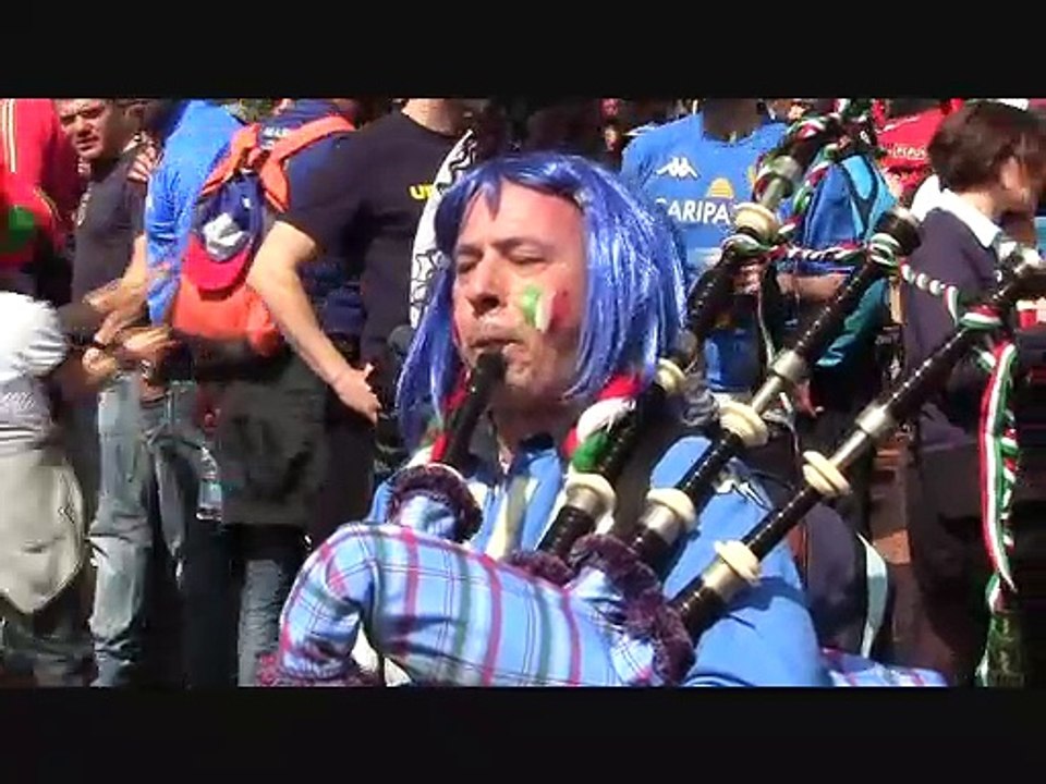 Rugby Italia Scozia 13 a 6 Peroni Village  2012