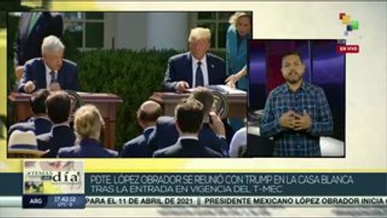 AMLO defiende en Washington aporte de migrantes mexicanos a EE.UU.
