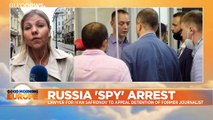 Russian official charged with spying says allegations relate to work as journalist