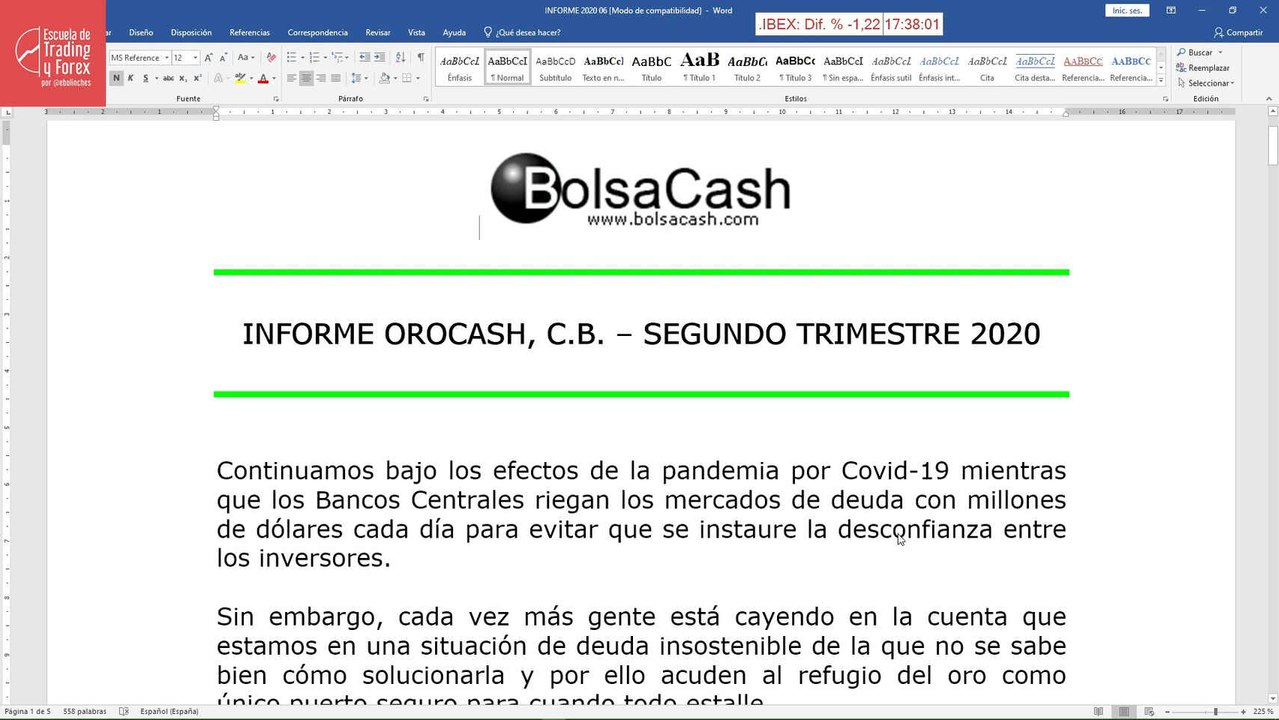 ¿Llegamos tarde para comprar oro?