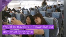 Would-be travelers in Taiwan live out dreams of flying again, and other top stories from July 09, 2020.