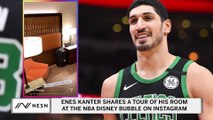 Enes Kanter Shares a Tour of His Room at the NBA Disney World Bubble