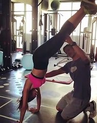 Σκληρή προπόνηση για τη Δέσποινα Βανδή!Η απίστευτη δύσκολη άσκηση που έκανε