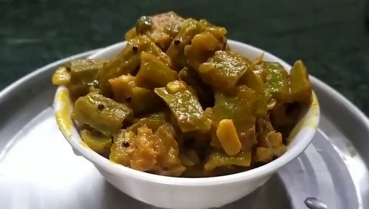 तुरई सुक्खा सब्बजी