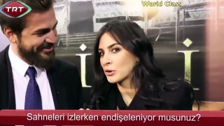 Ertugrul and his Real Wife interview URDU Translation