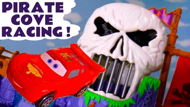 Pirate Racing with Hot Wheels PJ Masks Superheroes and Disney Pixar Cars 3 Lightning McQueen plus the Funny Funlings in this Family Friendly Full Episode English Toy Story for Kids from Kid Friendly Family Channel Toy Trains 4U