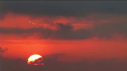 Dawn and sunset video with drone shoot