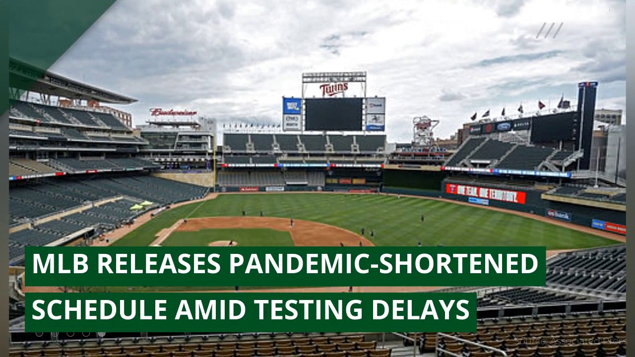 MLB releases pandemic-shortened schedule amid t...
