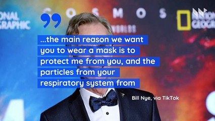 Bill Nye Calls Face Masks a Matter of 'Life and Death' on TikTok
