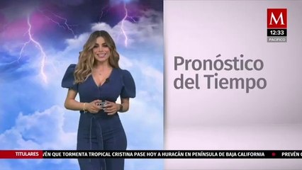 El clima para hoy 9 de julio, Pamela Longoria