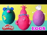 Trolls Surprise Clay Buddies with Play-Doh Peppa Pig and Mickey Disney Huevos Sorpresa by Funtoys