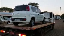 Fiat Uno levado em assalto no Cascavel Velho é recuperado pelo GDE no Interlagos