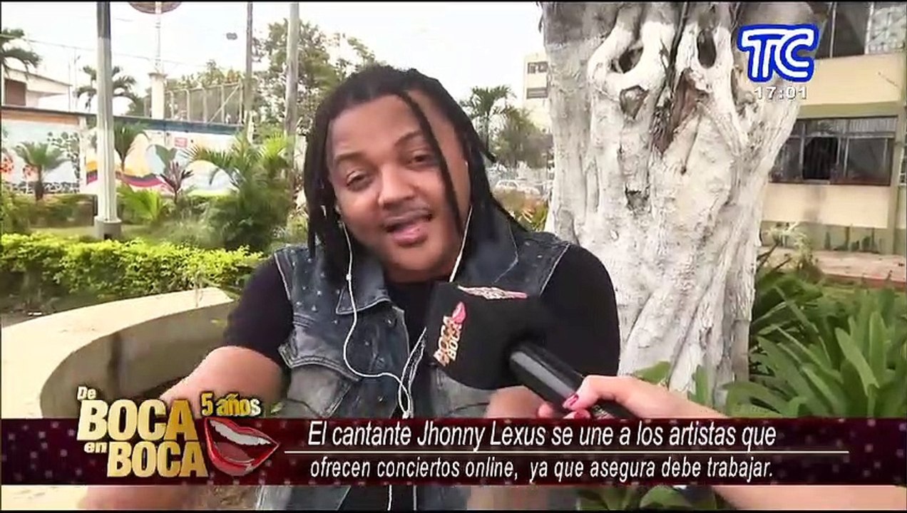 Jhonny Lexus  se une a los artistas que ofrecen conciertos online