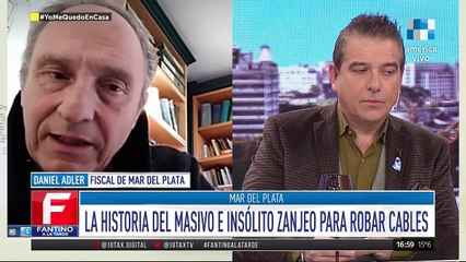 Los "roba" cables de Mar Del Plata
