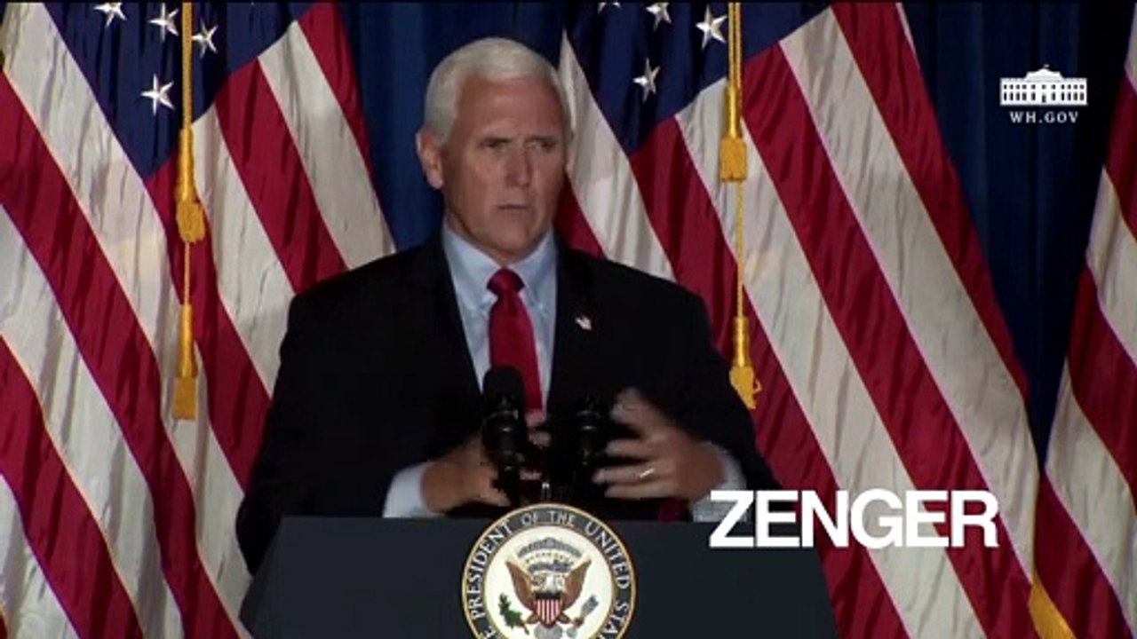 Vice President Pence criticizes Minneapolis and NYC for defunding police