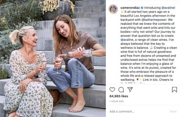 Cameron Diaz launches wine brand