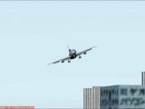 Atterrisage Lockheed Tristar Air France à Hong Kong