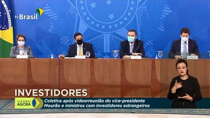 Investidores internacionais pedem resultados contra desmatamento, afirma Mourão