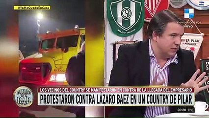 Estallaron los vecinos de Lázaro Báez