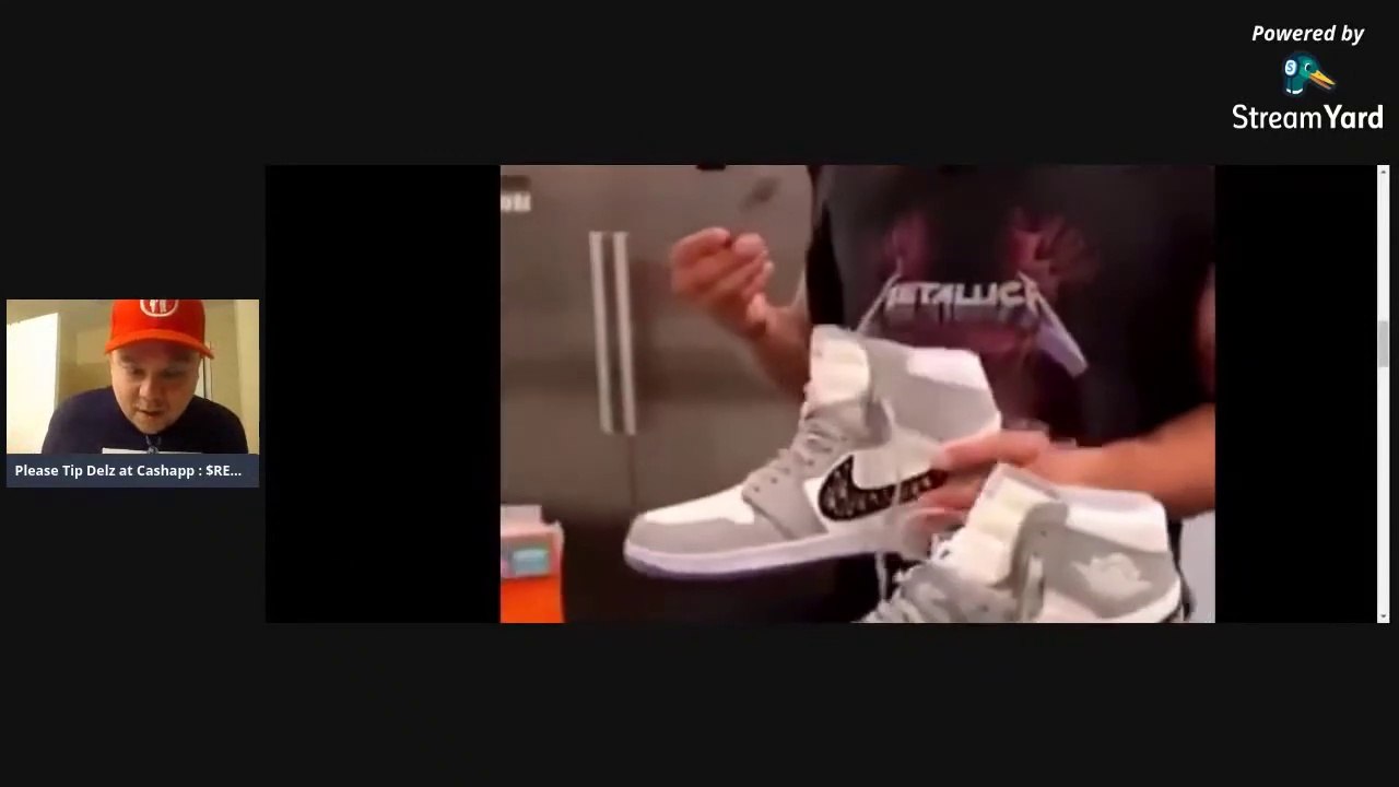 Jake Paul Eats Travis Scott Cereal Out of Air Jordan 1 Dior Sneakers FAKE! EXPOSED ! MUST WATCH FULL VID!!!
