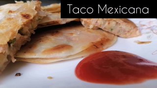 Taco Mexicana Tawa recipe | snacks recipe tacos shells | Snacks with roti | Food Lover Kitchen |
