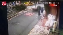 İstanbul’un göbeğinde güpegündüz kapkaç dehşeti kamerada