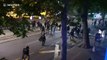 Large convoy of police seen in Belgrade as arrests made during clashes