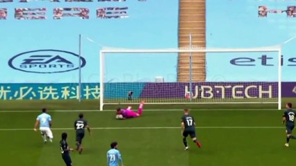 Man City vs Newcastle 5 - 0 Silva 's Perfect Freekick HIGHLIGHTS (8 July 2020)