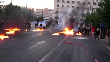 Yunanistan'da gösterilere sınırlama geliyor - ATİNA