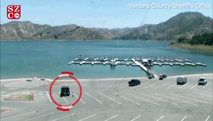 Gölde kaybolan ünlü oyuncunun son görüntüleri ortaya çıktı