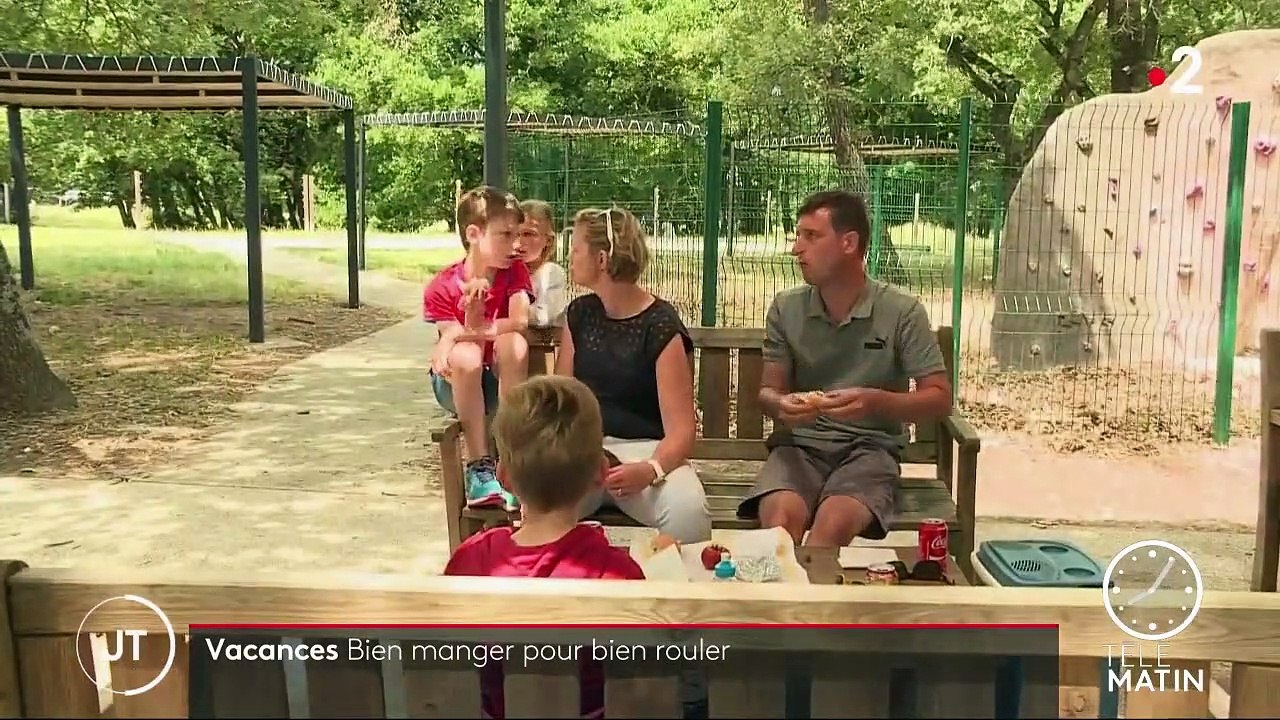 Vacances : bien manger pour bien rouler