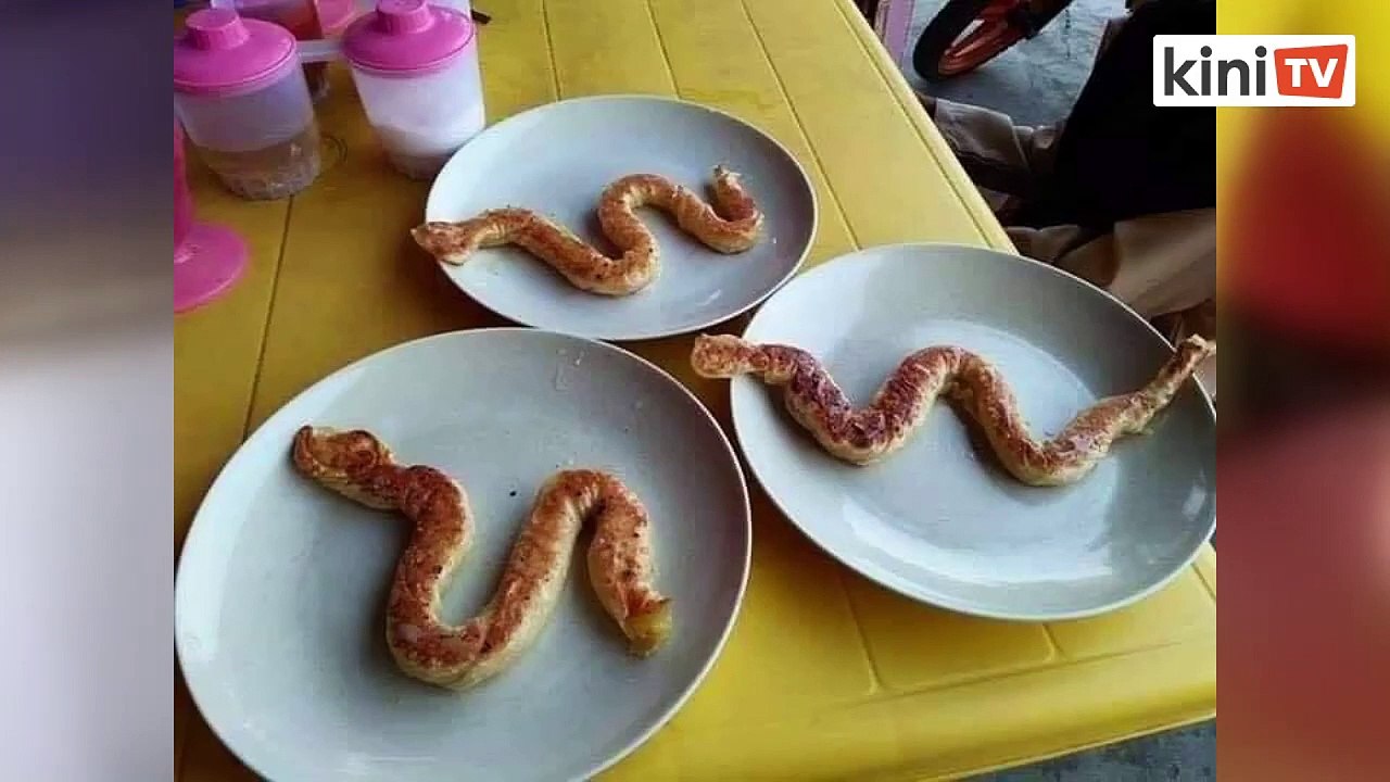 Mufti Kelantan- Tak haram makan roti canai berbentuk ular