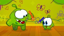 Om Nom Stories: Nibble Nom - Draw the World - Funny cartoons for kids