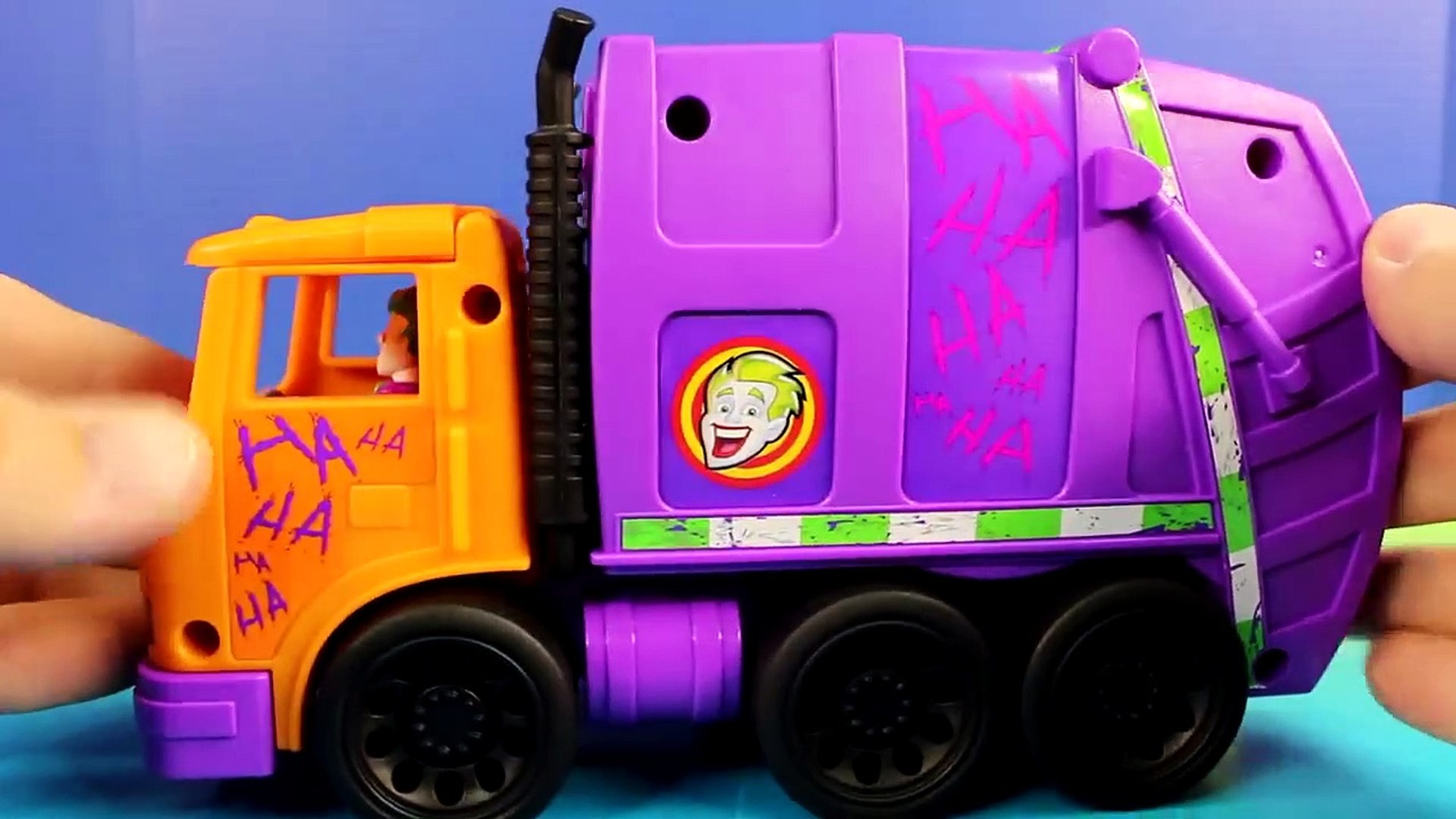 imaginext joker truck