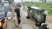No signs of accident, how Vikas Dubey's car overturned?