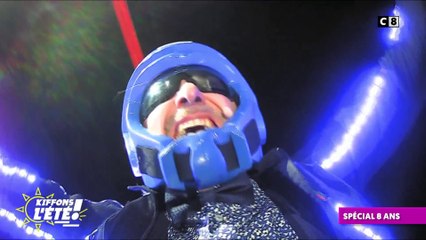 Spécial 9 ans : Gilles Verdez se fait éjecter à 40 mètres au dessus du sol