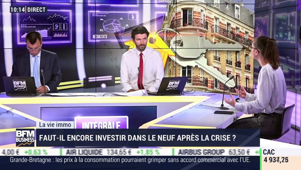 Marie Coeurderoy: Faut-il encore investir dans le neuf après la crise ? - 10/07