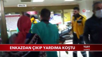 Bingöl Depreminde Enkazdan Çıkıp Yardıma Koştu