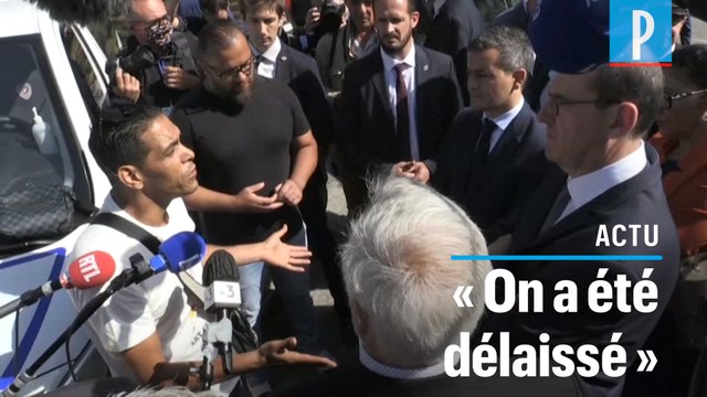 A Dijon, Jean Castex interpellé par un habitant des Grésilles