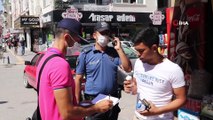 Karaman’da maske takmayan ve sosyal mesafeye uymayan 41 kişiye tutanak tutuldu