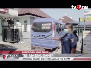 Ratusan Santri Gontor Jalani Tes Cepat